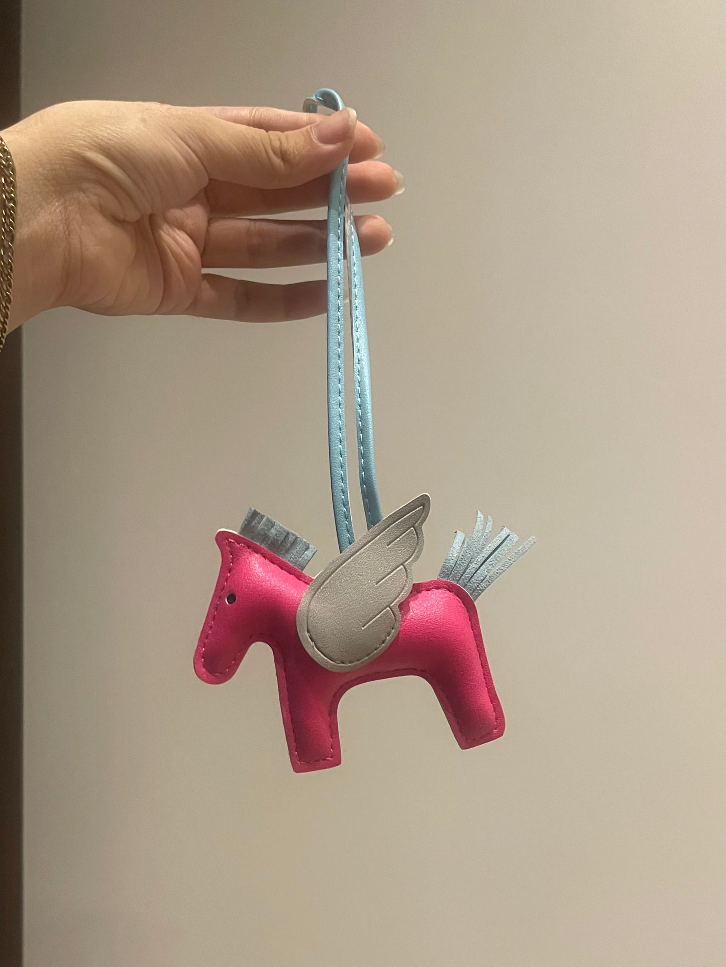 'Pink Pony Express' Bag Charm