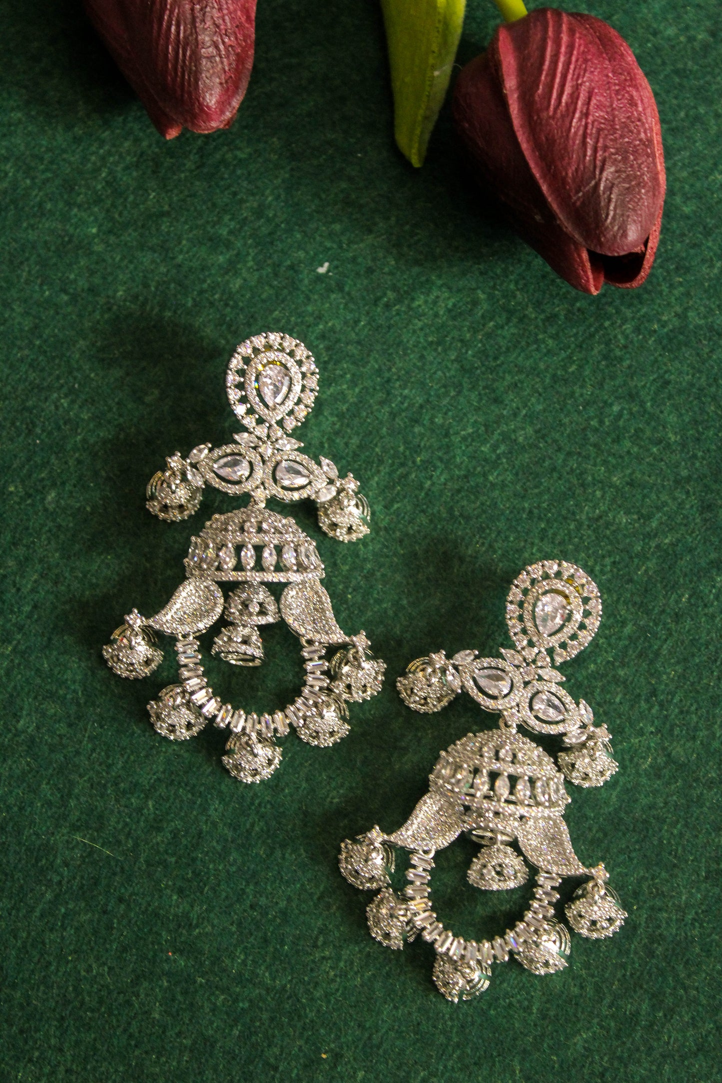 CRYSTAL MOONLIGHT EARRINGS