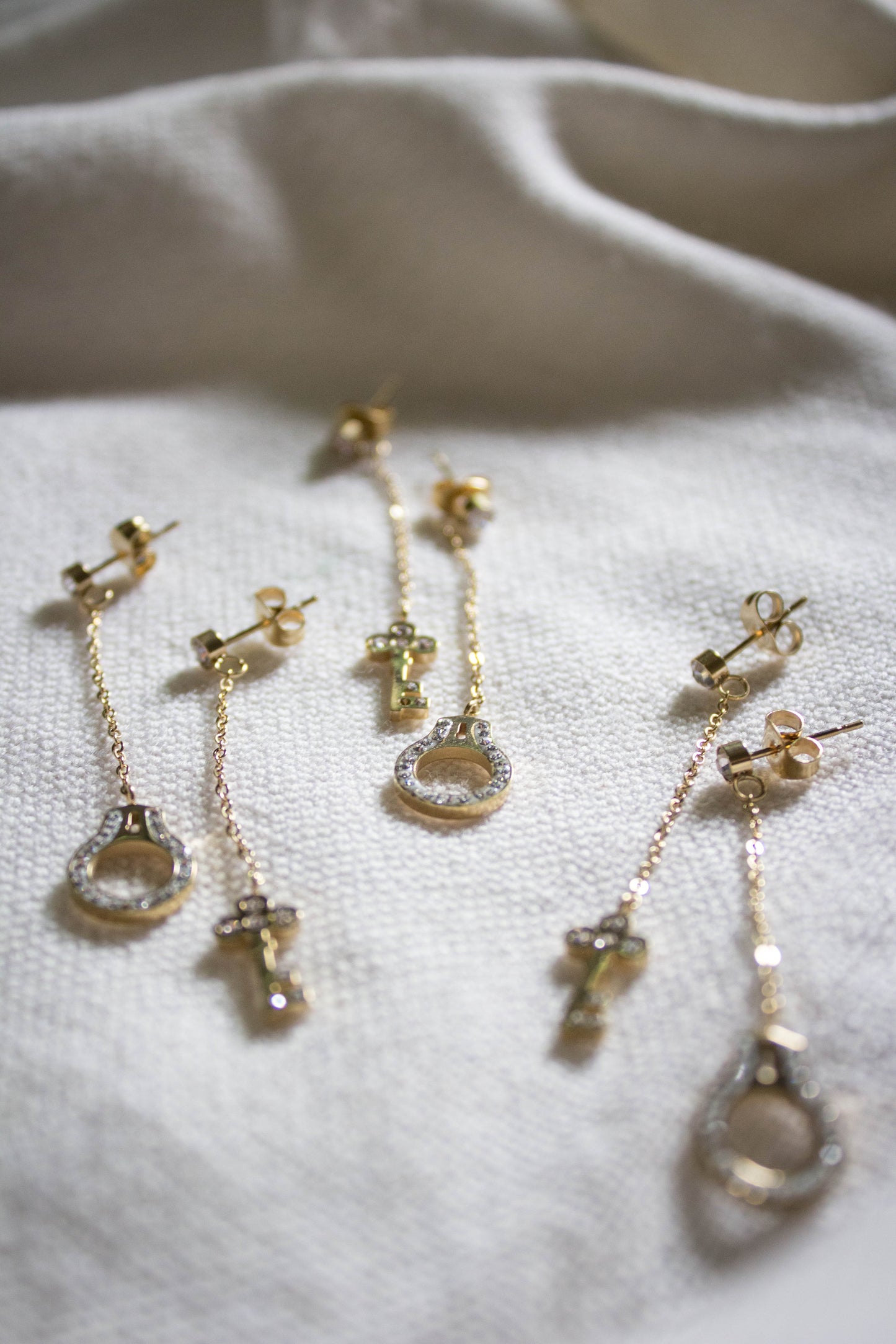 LOCK & KEY EARRINGS