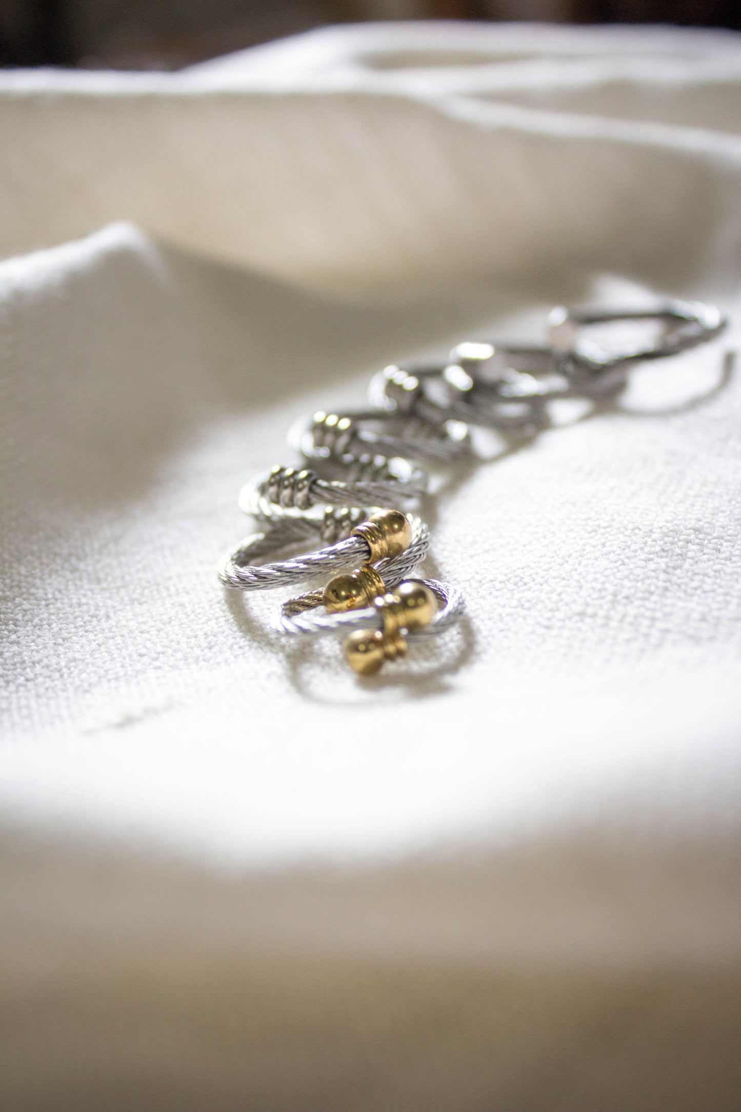 SILVER CHAIN RING