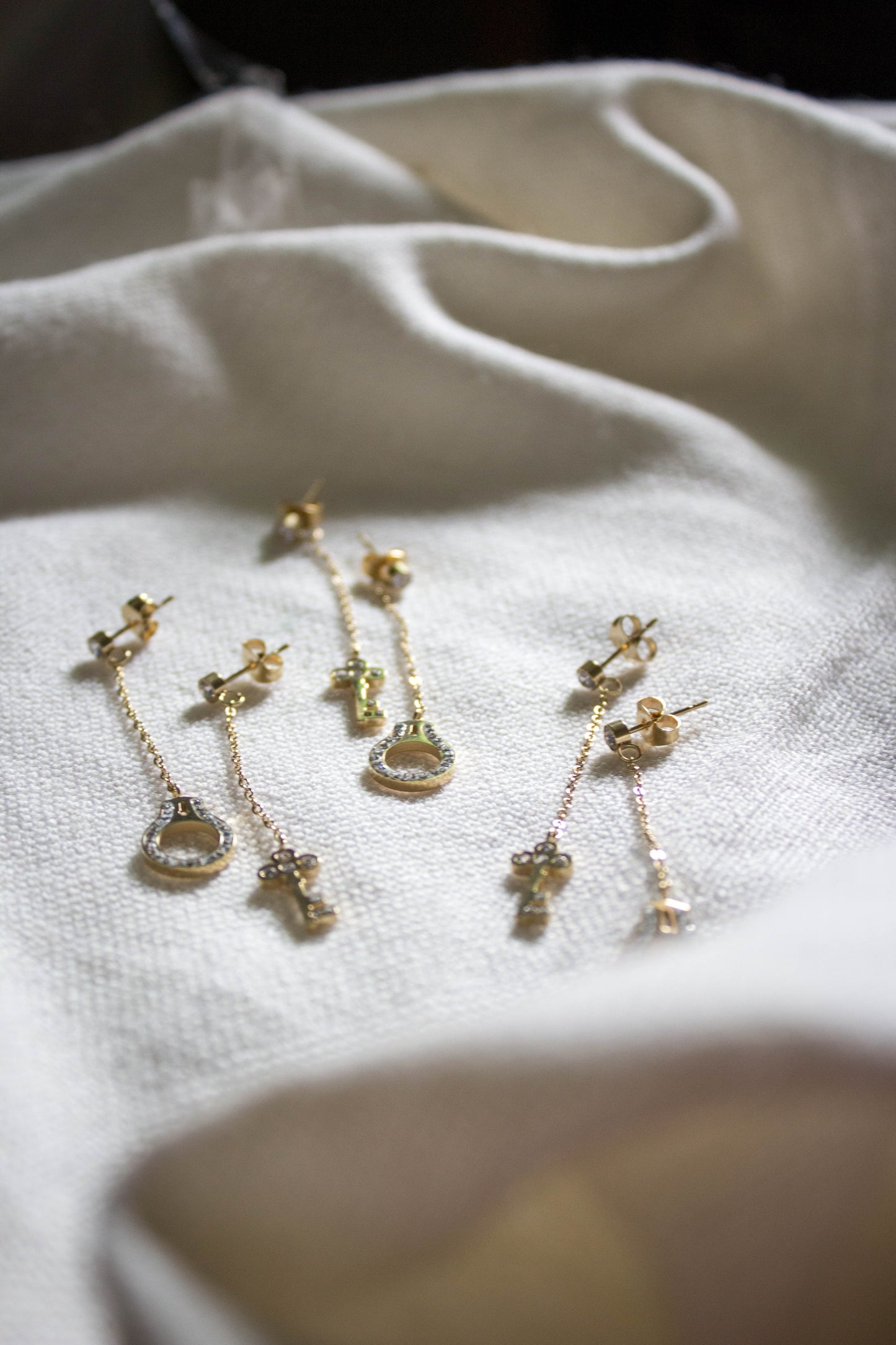 LOCK & KEY EARRINGS