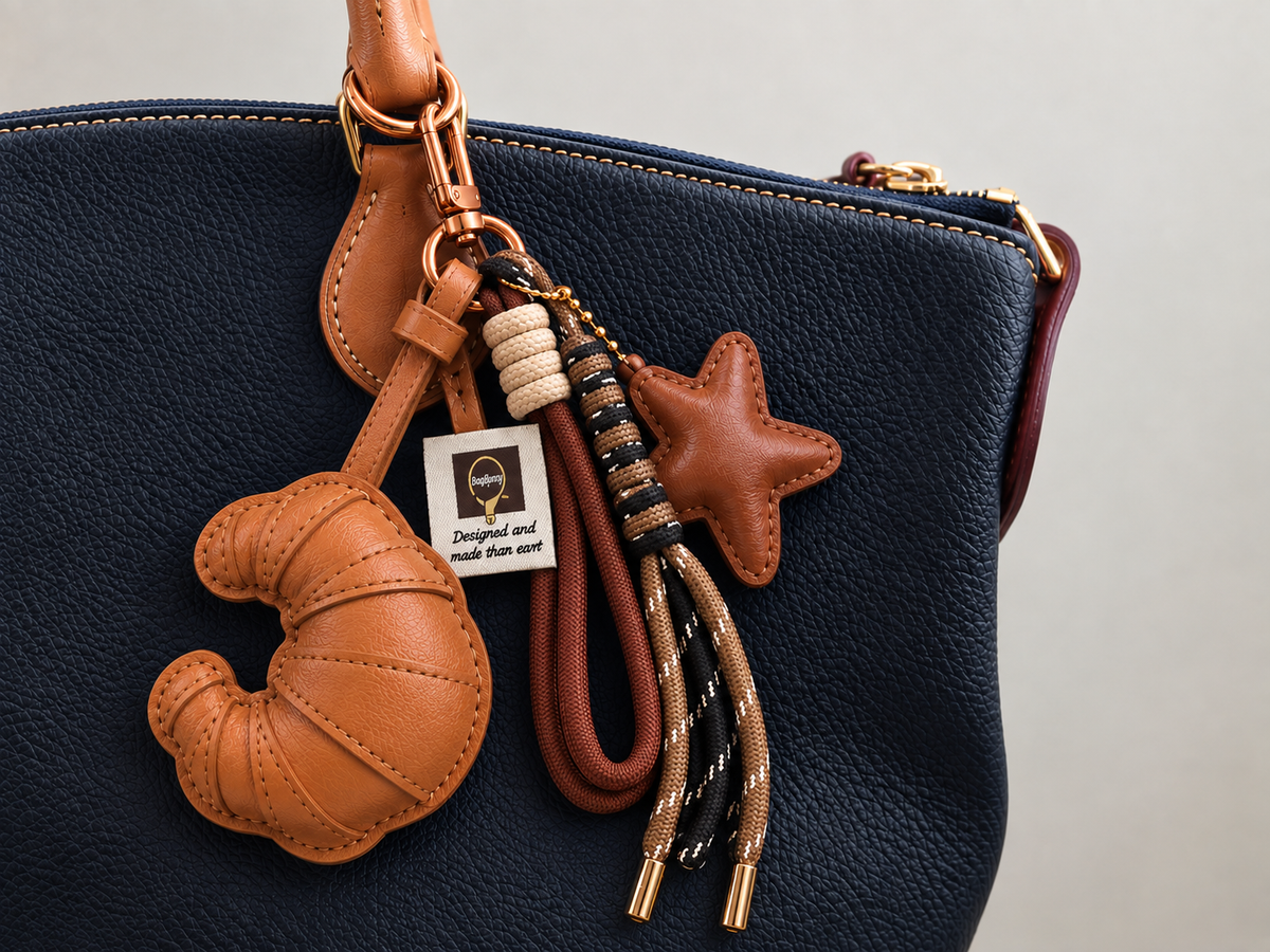 'Sandy Star Baker' Bag Charm