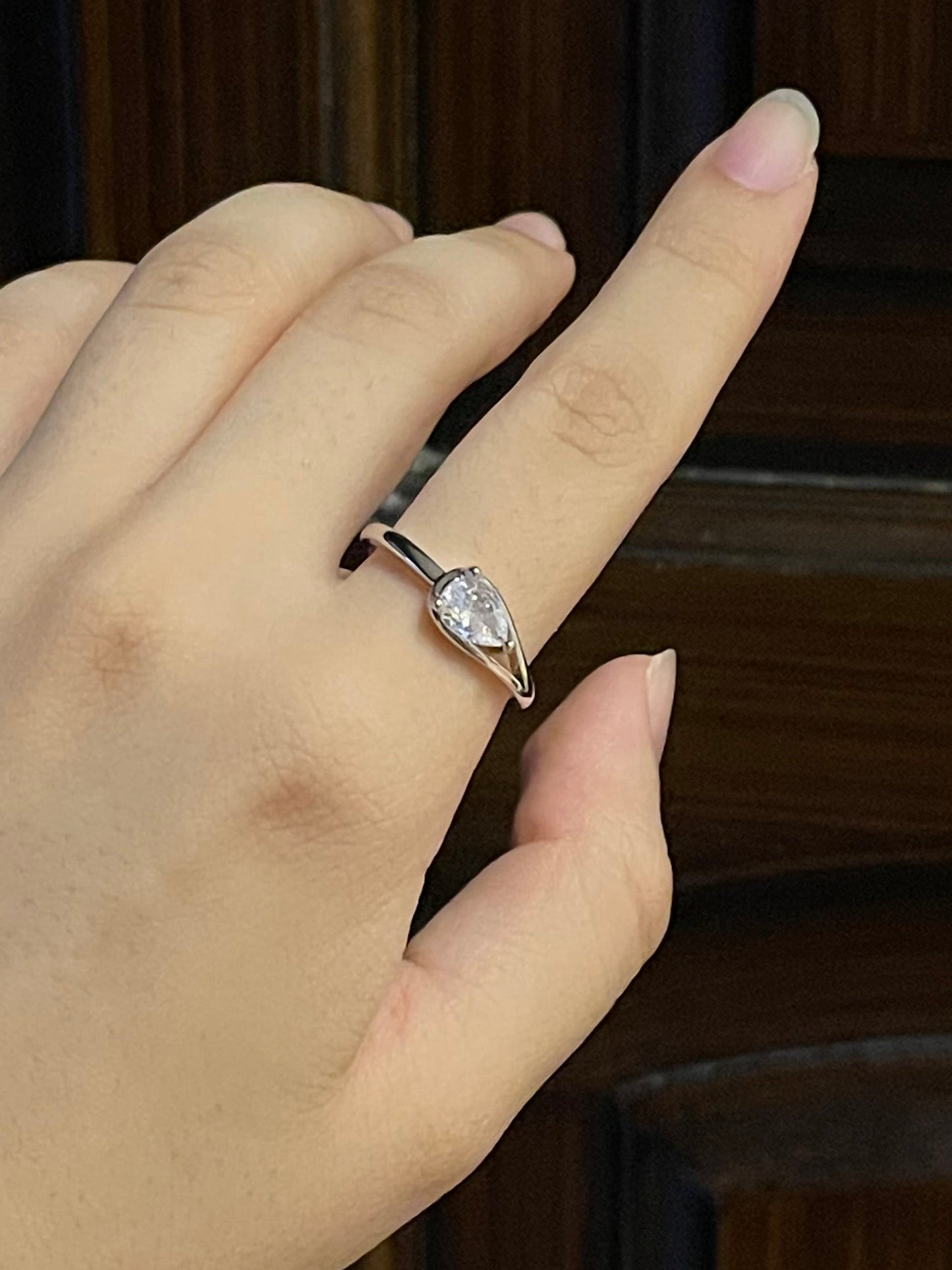 Dew drop Ring