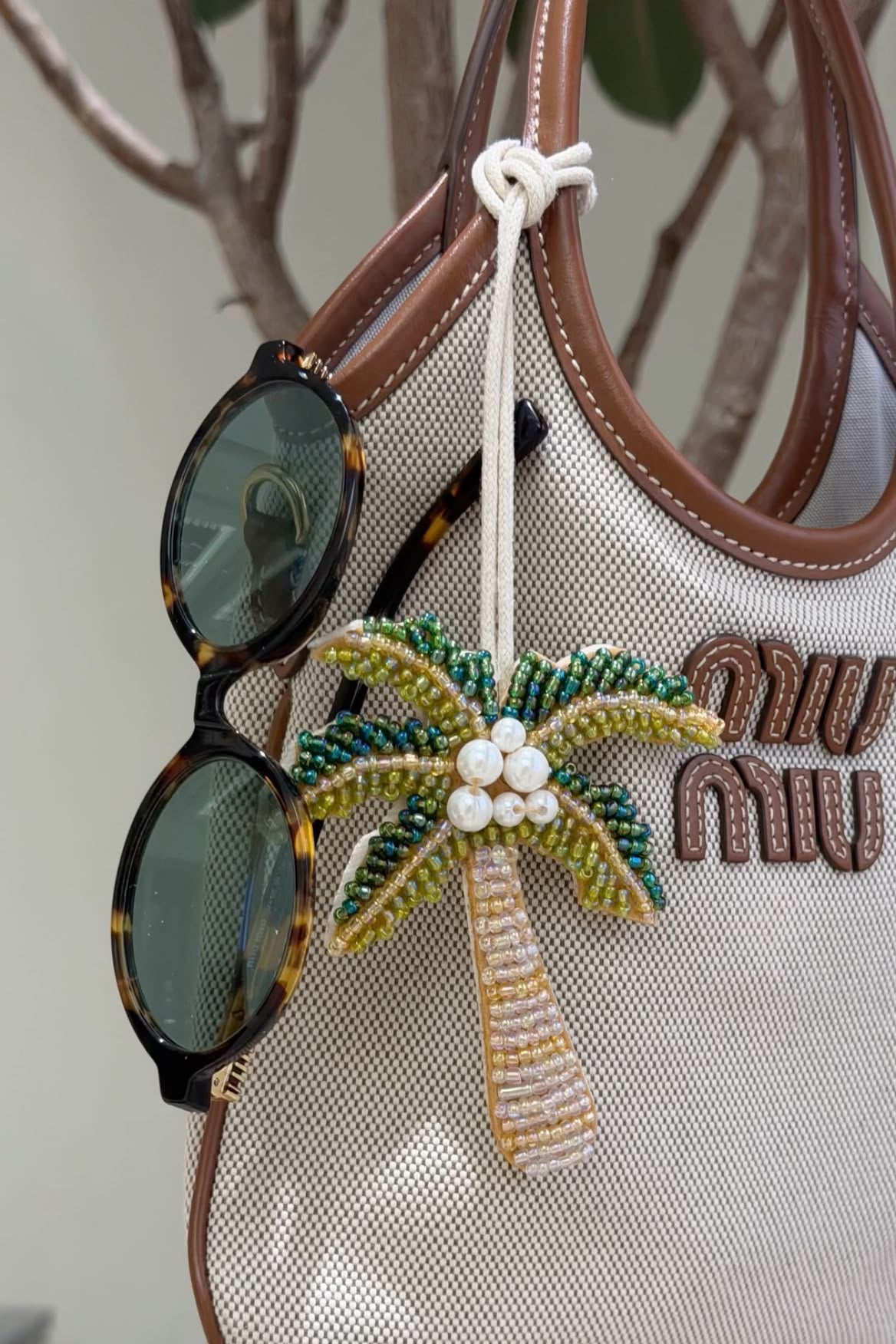 'Get your Palm on' Bag Charm