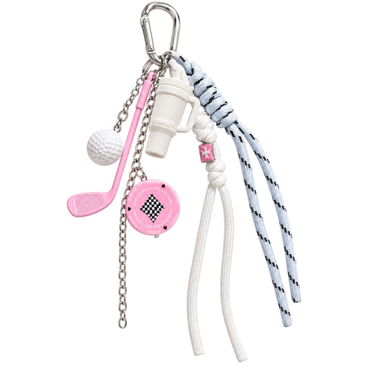 ‘Golf in Santorini’ Bag Charm