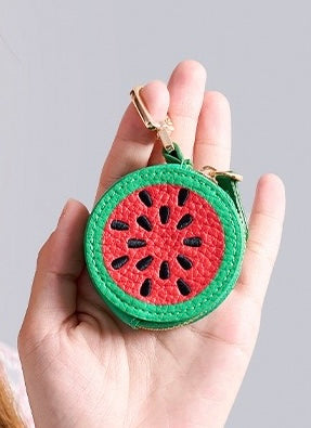 'Melon Stash' Zipper Bag Charm