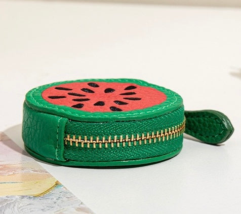 'Melon Stash' Zipper Bag Charm