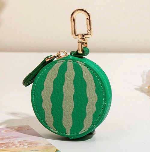 'Melon Stash' Zipper Bag Charm