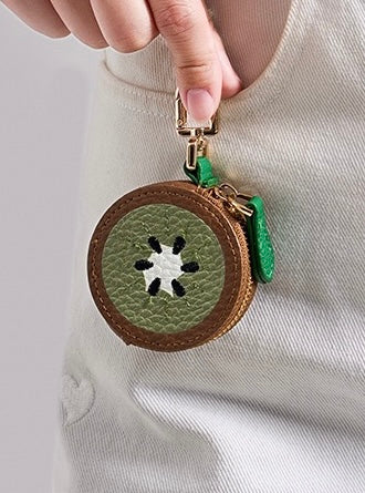 'Kiwi-Be-Mine' Zipper Bag Charm
