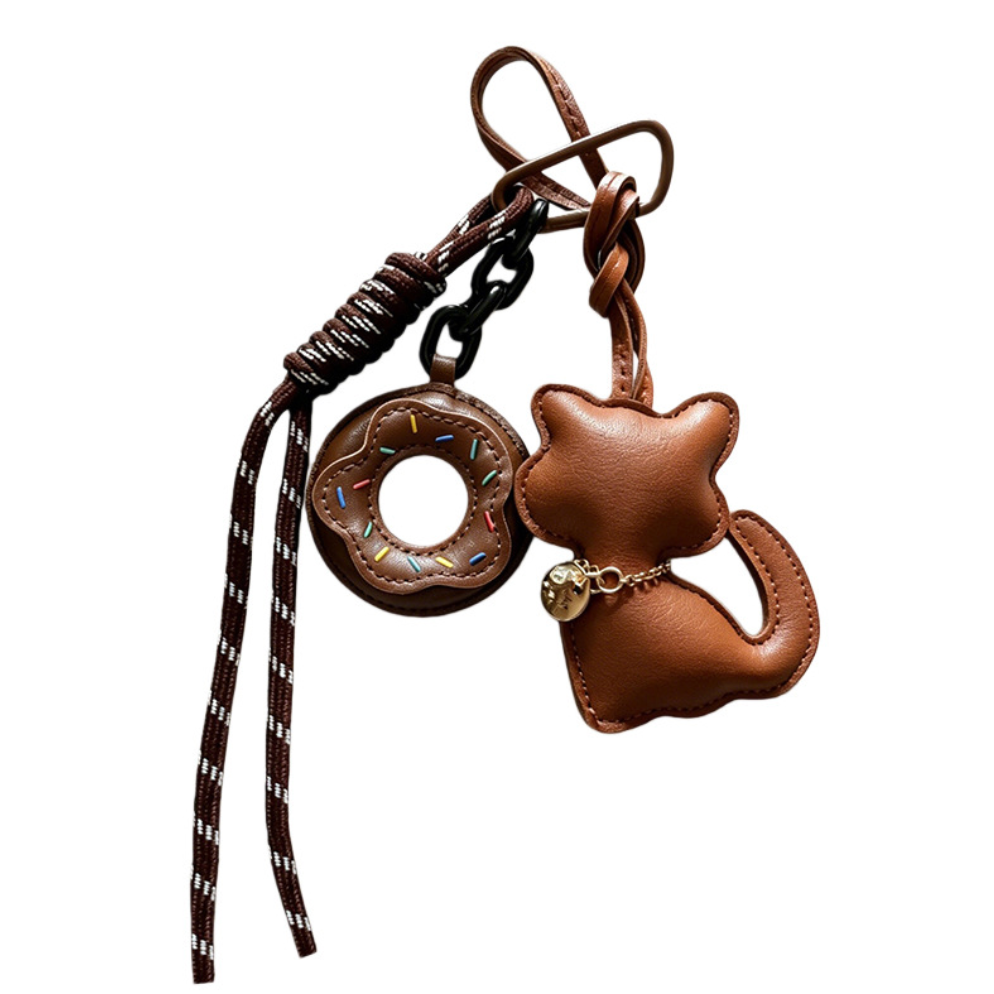 'Paws off donut' Bag Charm
