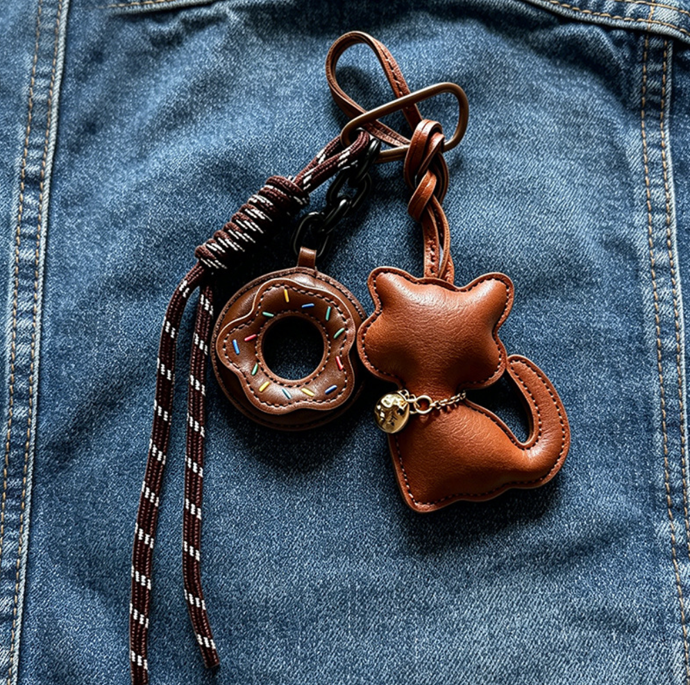 'Paws off donut' Bag Charm