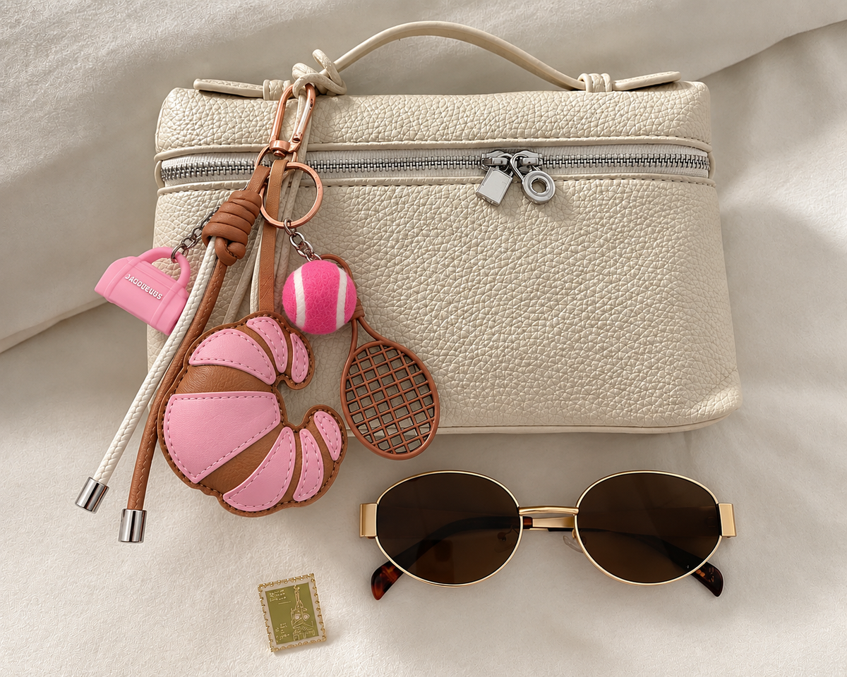 'Tennis Crush' Bag Charm