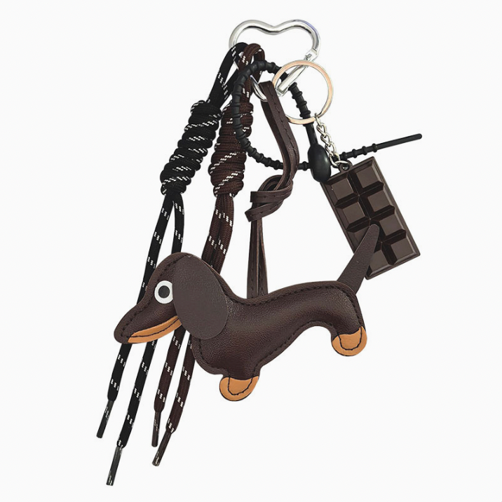'Cocoa Pup' Bag Charm