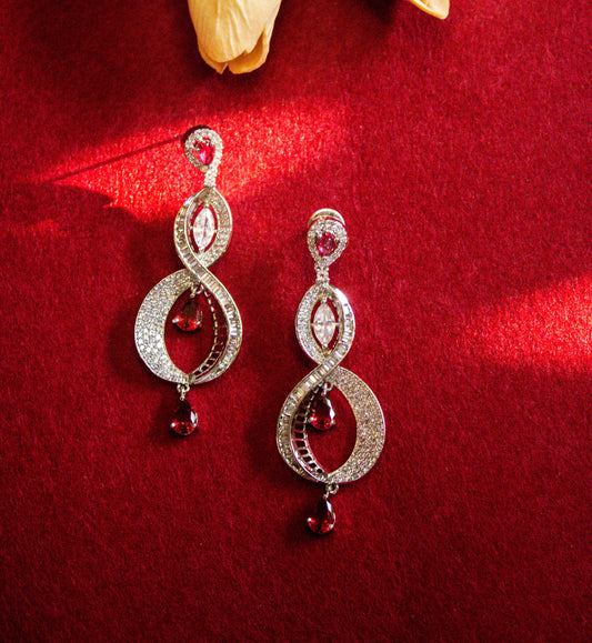 GARNET EARRINGS