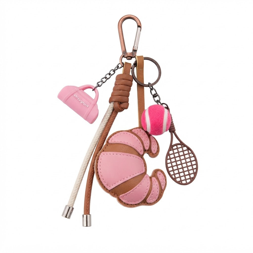 'Tennis Crush' Bag Charm