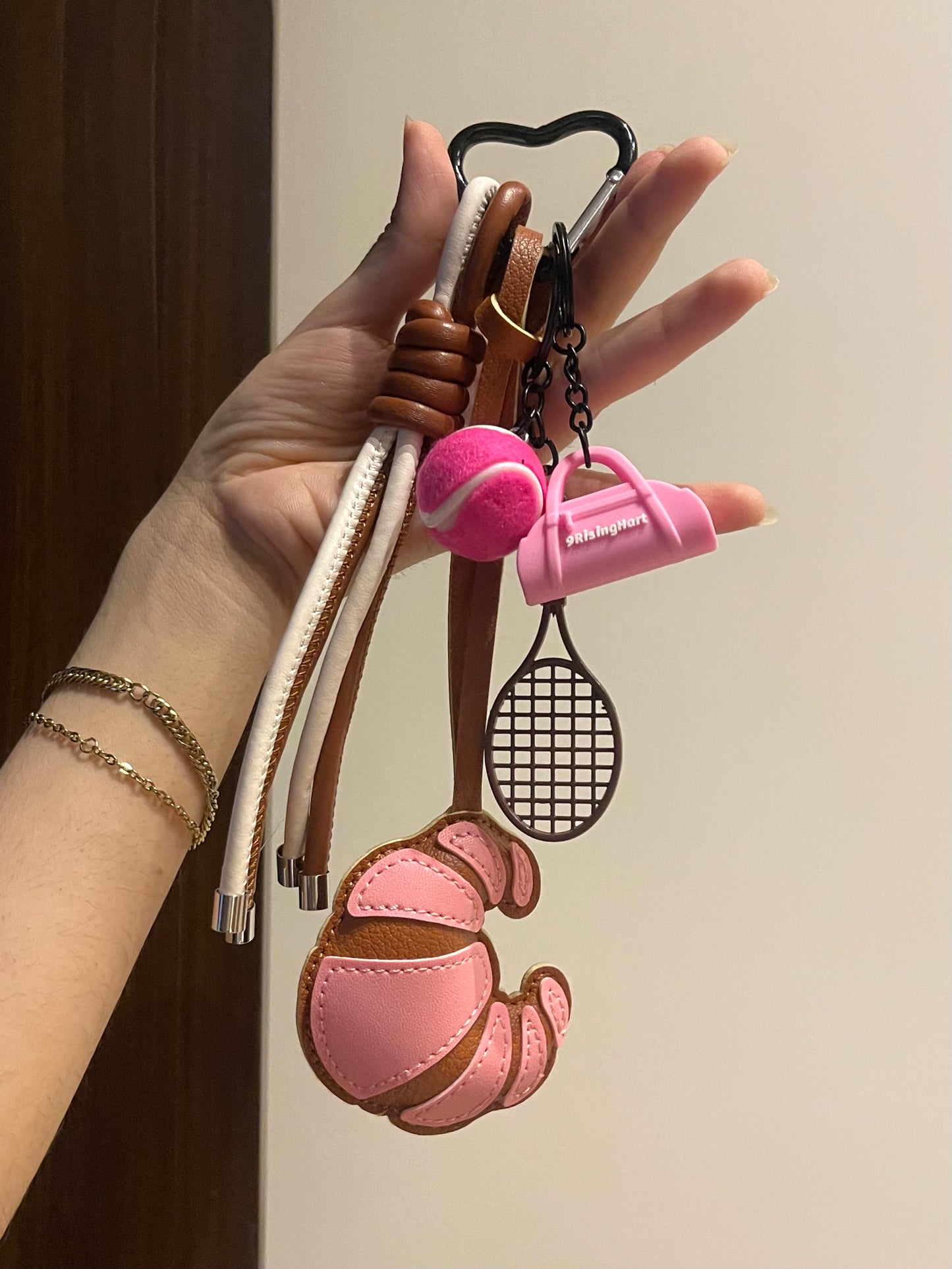 'Tennis Crush' Bag Charm