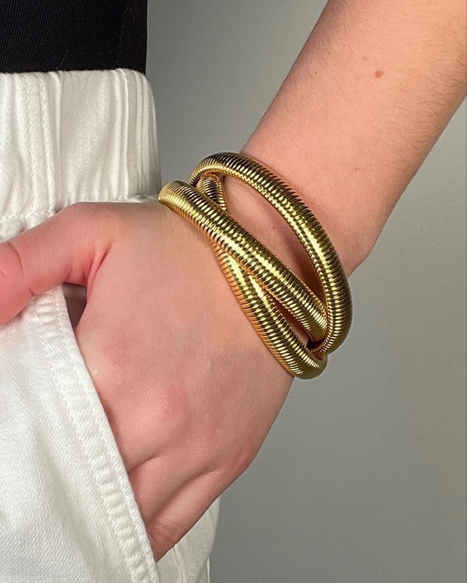 Gold Aura Bangle