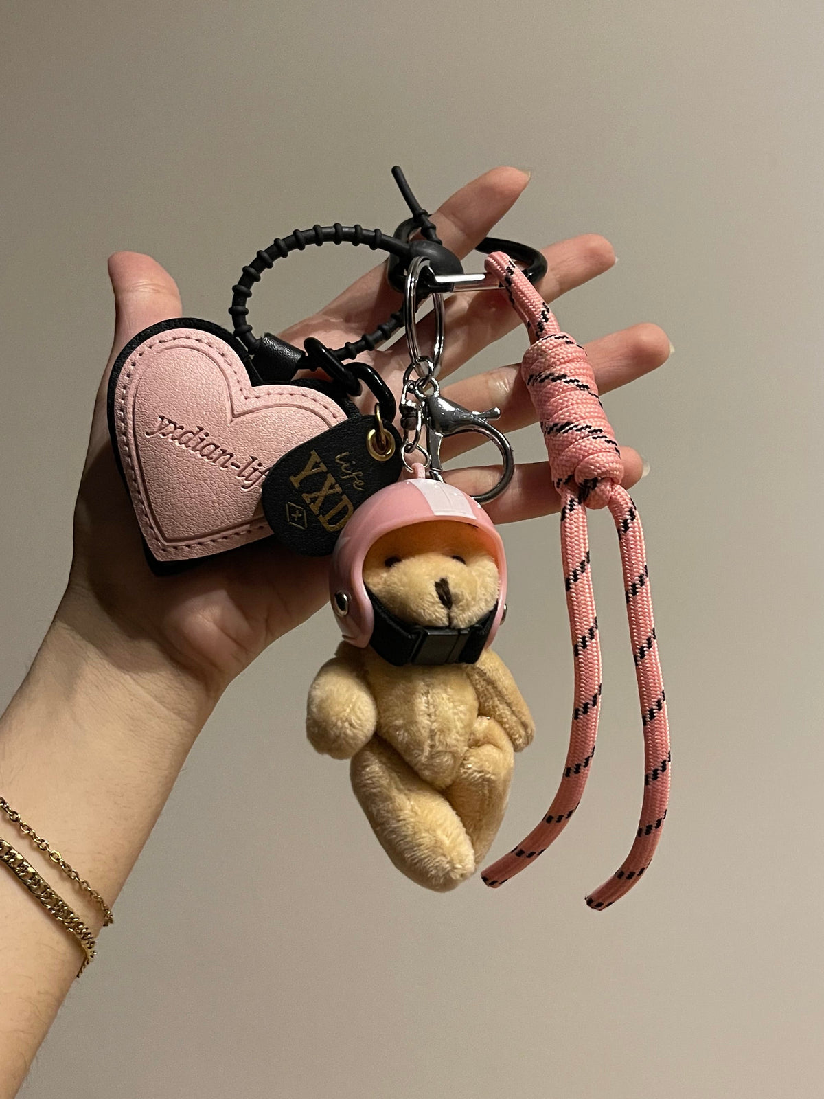 ‘Biker Babe’ Bag Charm