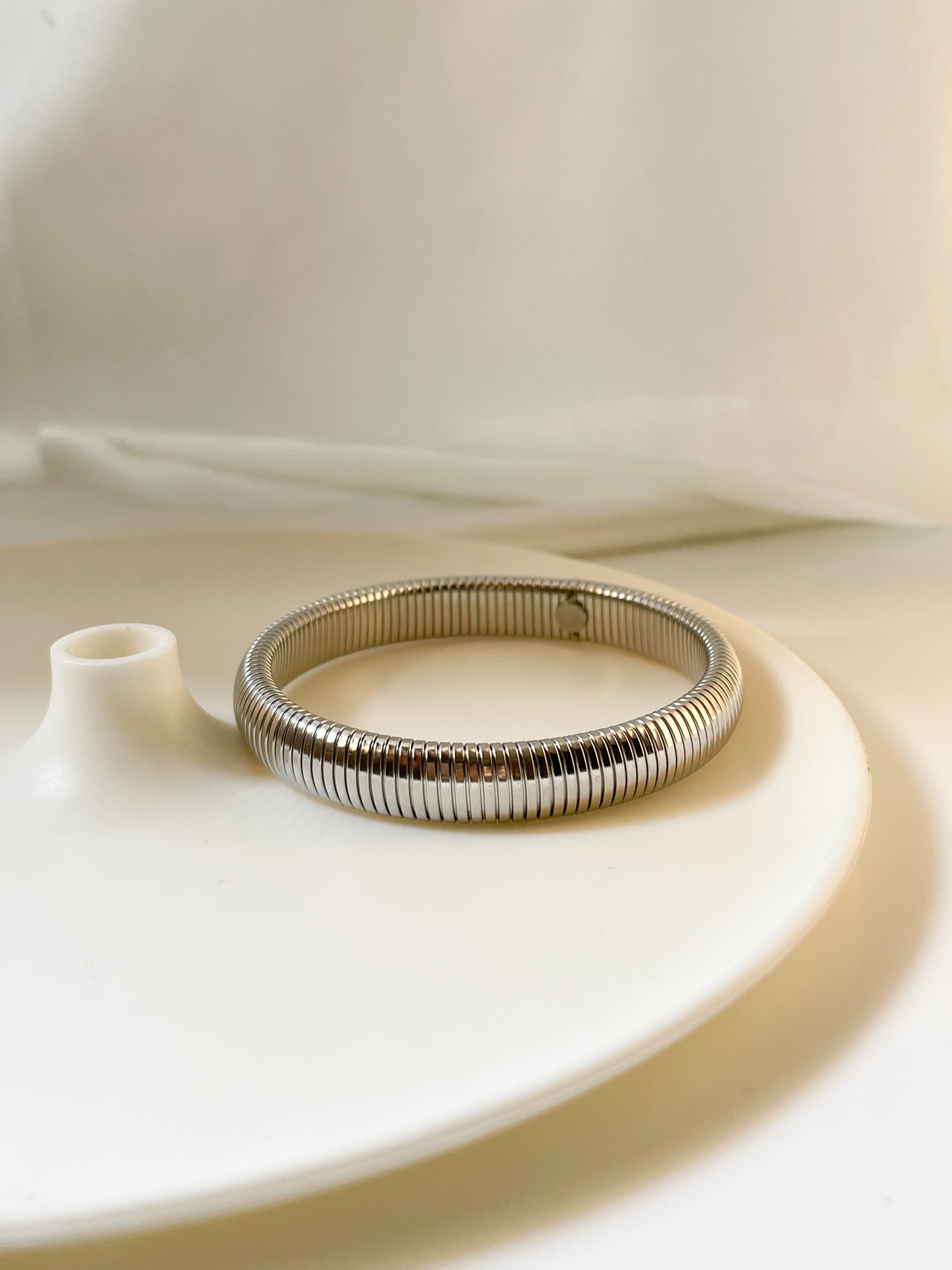 Silver Aura Bangle