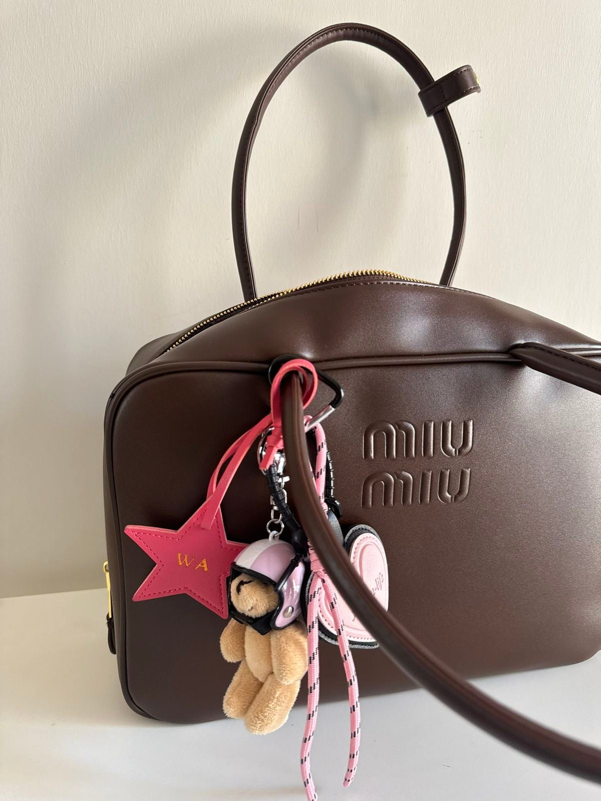 ‘Biker Babe’ Bag Charm