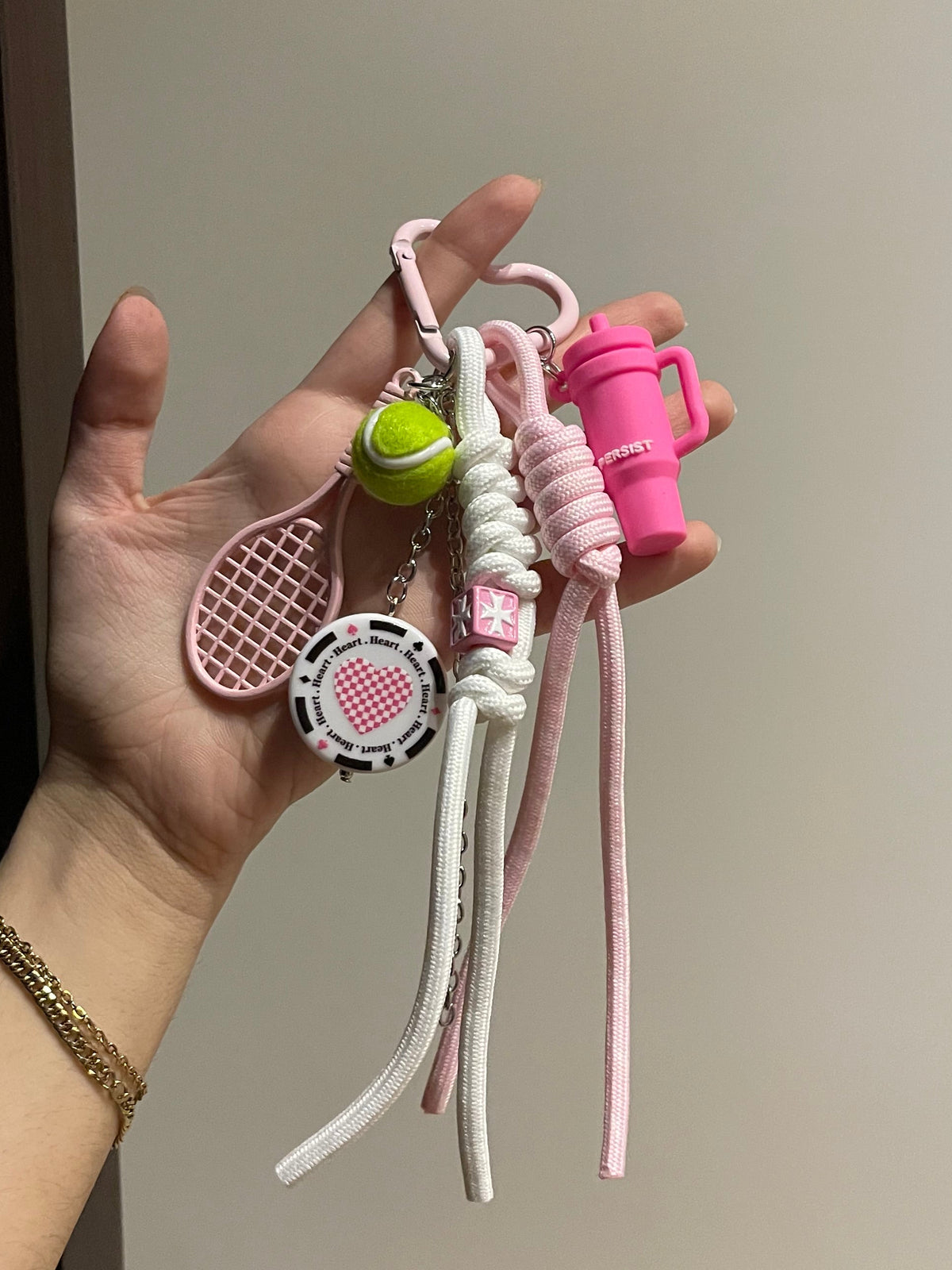 ‘Match Point Matcha’ Bag Charm