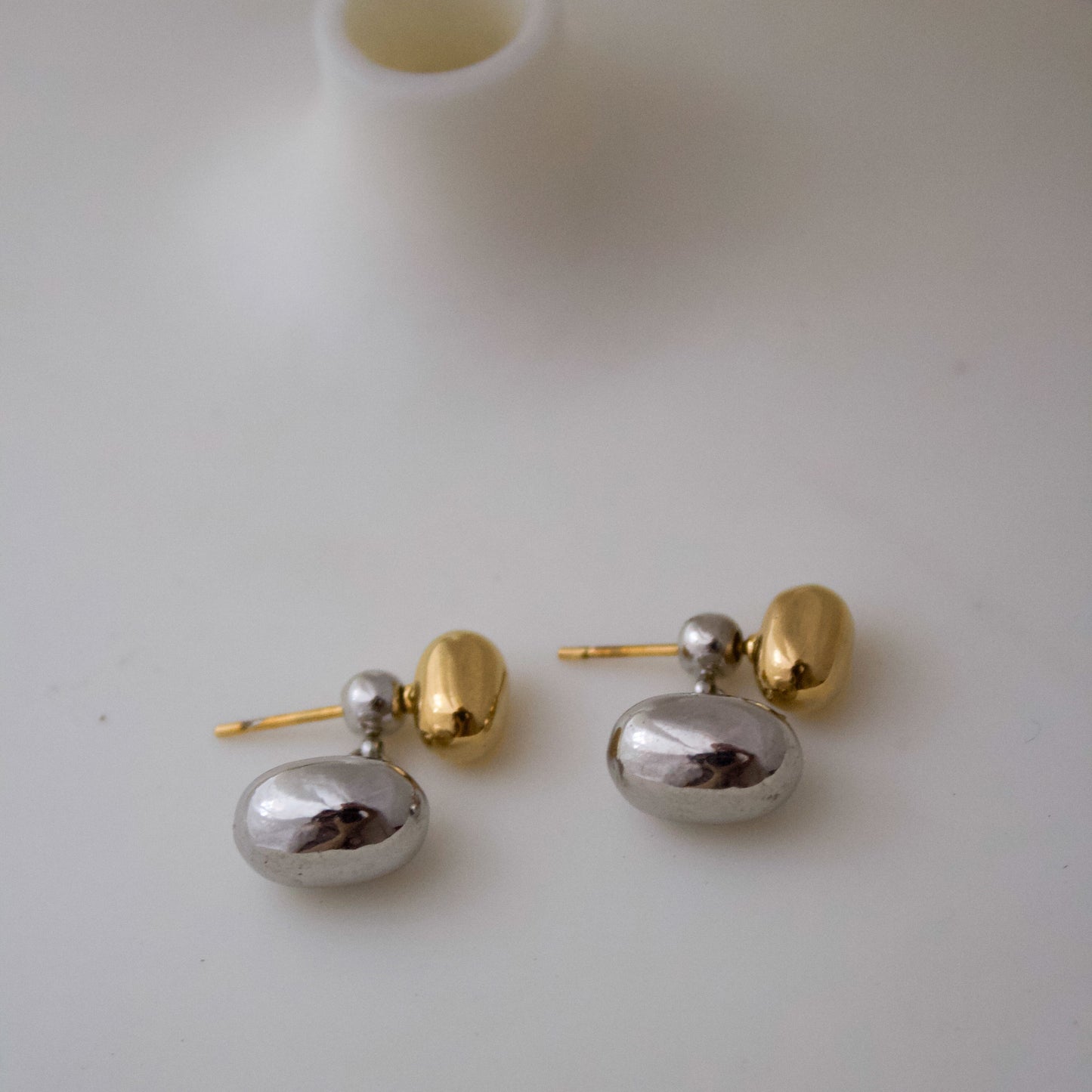 DUO DOT EARRINGS