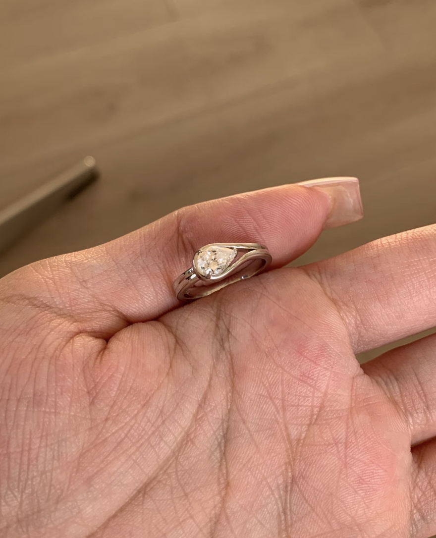 Dew drop Ring