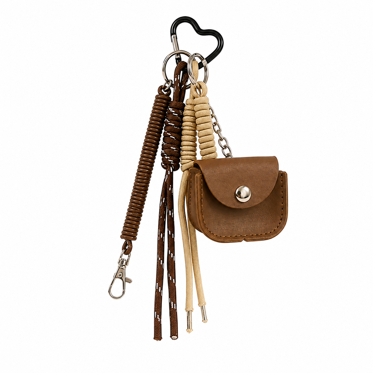 “Mocha” AirBuds Bag Charm