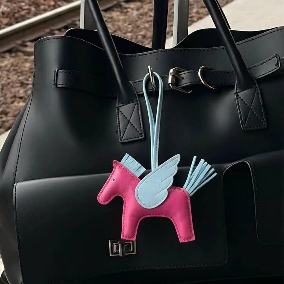 'Pink Pony Express' Bag Charm