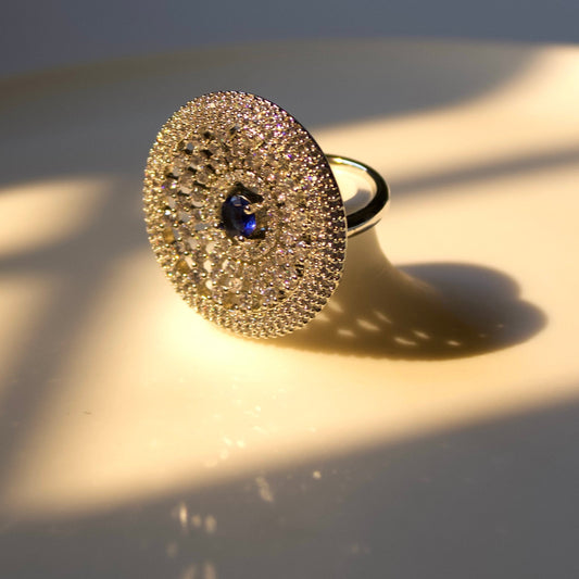 SILVER LOLITE RINGS